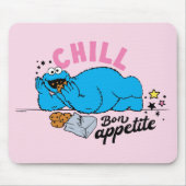 Cookie Monster | Chill Bon Appetit Mousepad (Vorne)