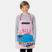 Cookie Monster | Chill Bon Appetit | Name hinzufüg Schürze (Getragen)