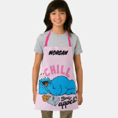 Cookie Monster | Chill Bon Appetit | Name hinzufüg Schürze (Insitu)