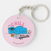 Cookie Monster | Chill Bon Appetit Schlüsselanhänger (Rückseite)