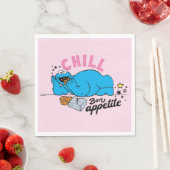 Cookie Monster | Chill Bon Appetit Serviette (Beispiel)