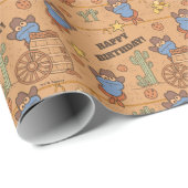 Cookie Monster | Cookie Round-Up-Muster Geschenkpapier (Rolleneckpunkt)