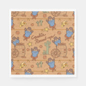 Cookie Monster | Cookie Round-Up-Muster Serviette (Vorderseite)