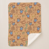 Cookie Monster | Cookie Round-Up-Muster Sherpadecke (Vorderseite)