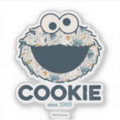 Cookie Monster | Cookie Seit 1969 Aufkleber (Vorderseite)
