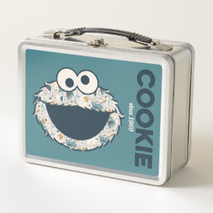 Cookie Monster Cookie Seit 1969 Metall Brotdose