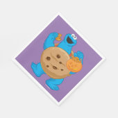 Cookie Monster | Cookie Serviette (Ecke)
