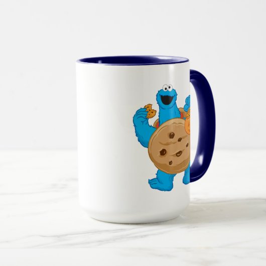 Cookie Monster | Cookie Tasse (VorderseiteRechts)