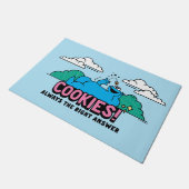 Cookie Monster | Cookies immer die richtige Antwor Fußmatte (Schrägansicht)