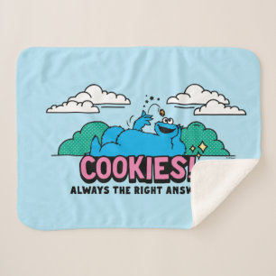 Cookie Monster Cookies immer die richtige Antwor Sherpadecke