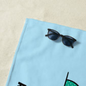 Cookie Monster | Cookies immer die richtige Antwor Strandtuch (Beispiel)