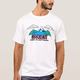 Cookie Monster   Cookies immer die richtige Antwor T-Shirt