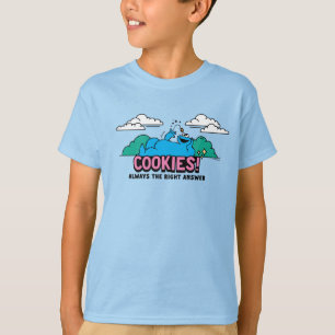 Cookie Monster Cookies immer die richtige Antwor T-Shirt