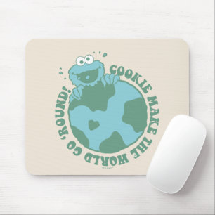 Cookie Monster Cookies machen die Welt zum Allta Mousepad