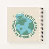 Cookie Monster | Cookies machen die Welt zum Allta Notizblock (Rückseite)
