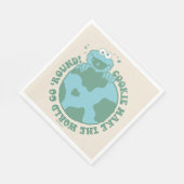 Cookie Monster | Cookies machen die Welt zum Allta Serviette (Ecke)