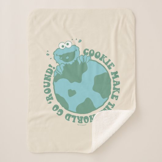 Cookie Monster | Cookies machen die Welt zum Allta Sherpadecke (Vorderseite)