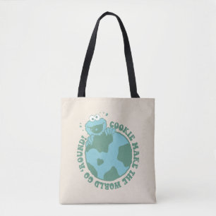 Cookie Monster   Cookies machen die Welt zum Allta Tasche