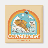 Cookie Monster Cowabunga! Magnet (Vorne)