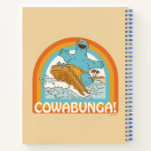 Cookie Monster Cowabunga! Notizblock (Rückseite)