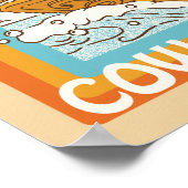 Cookie Monster Cowabunga! Poster (Ecke)