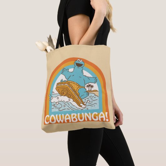 Cookie Monster Cowabunga! Tasche (Von Nahem)