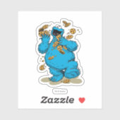 Cookie Monster Crazy Cookies Aufkleber (Blatt)