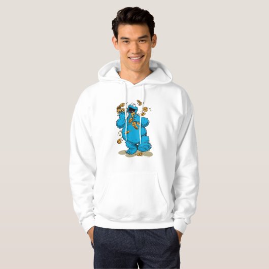 Cookie Monster Crazy Cookies Hoodie (Vorne ganz)
