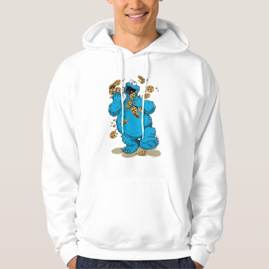 Cookie Monster Crazy Cookies Hoodie (Vorderseite)