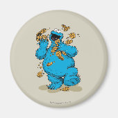 Cookie Monster Crazy Cookies Magnet (Vorne)