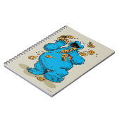 Cookie Monster Crazy Cookies Notizblock (Linke Seite)
