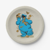 Cookie Monster Crazy Cookies Pappteller (Vorderseite)