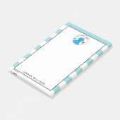 Cookie Monster Doodley Graphic Post-it Klebezettel (angewinkelt)