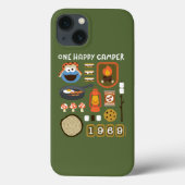 Cookie Monster | Ein glücklicher Camper Case-Mate iPhone Hülle (Rückseite)