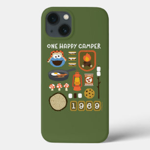 Cookie Monster Ein glücklicher Camper Case-Mate iPhone Hülle