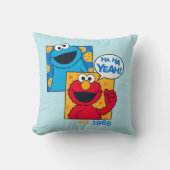 Cookie Monster & Elmo | Ha Ha Yeah Kissen (Vorderseite)