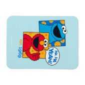 Cookie Monster & Elmo | Ha Ha Yeah Magnet (Horizontal)