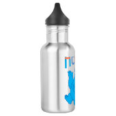 Cookie Monster & Elmo Hallo! Edelstahlflasche (Links)