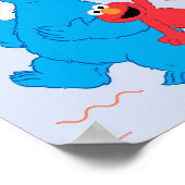 Cookie Monster & Elmo Hallo! Poster (Ecke)
