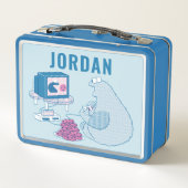 Cookie Monster | Entschuldigung, ich habe Pläne Metall Brotdose (Rückseite)