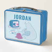 Cookie Monster | Entschuldigung, ich habe Pläne Metall Brotdose (Vorderseite)