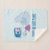 Cookie Monster | Entschuldigung, ich habe Pläne Sherpadecke (Vorderseite (Horizontal))