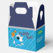 Cookie Monster Extreme Party Geschenkschachtel (Geöffnet)