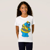 Cookie Monster | Fireman Costume T-Shirt (Vorne ganz)