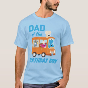 Cookie Monster Food Truck Vater des Geburtstagskin T-Shirt