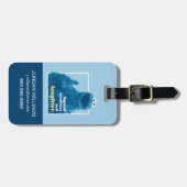 Cookie Monster | Freude und Lachen verbreiten Gepäckanhänger (Vorderseite horizontal)