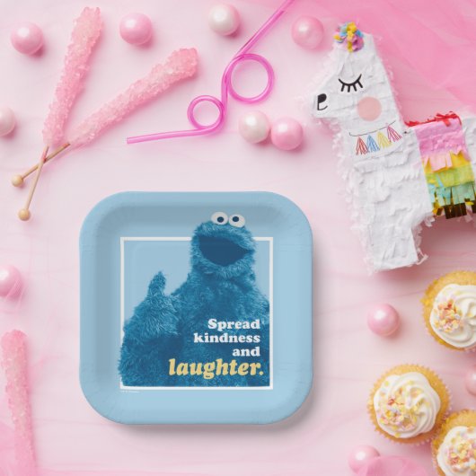 Cookie Monster | Freude und Lachen verbreiten Pappteller (Party)