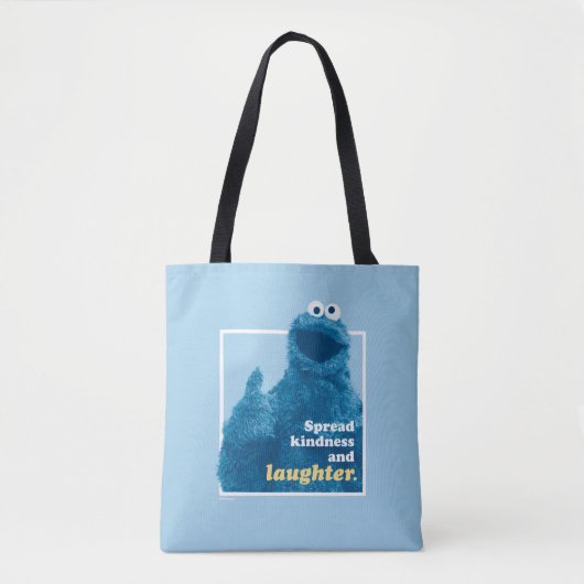 Cookie Monster | Freude und Lachen verbreiten Tasche (Vorderseite)