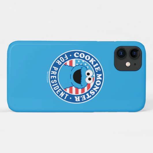 Cookie Monster für den Präsidenten Case-Mate iPhone Hülle (Rückseite (Horizontal))