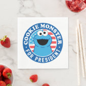 Cookie Monster für den Präsidenten Serviette (Beispiel)